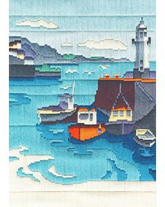 Bothy Threads Fishermen's Rest LSBE2 voorbedrukt in platsteek boduren