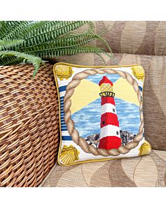 Bothy Threads borduurkussenpakket Vuurtoren TVW3 voorbedrukt in Petit Point