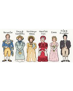 Bothy Threads borduurpakket enjoy reading XAG4 telpatroon