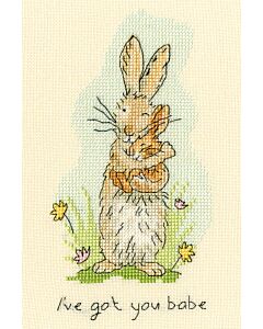 Borduurpakket Anita Jeram - I've Got You Babe - Bothy Threads xaj4