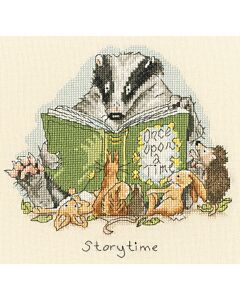 Bothy Threads borduurpakket Storytime XAJ28 telpatroon