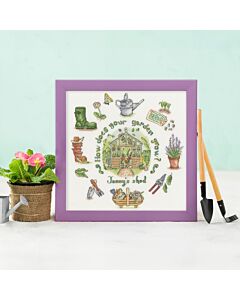 Bothy Threads borduurpakket how does your garden grow? XAL13 telpatroon