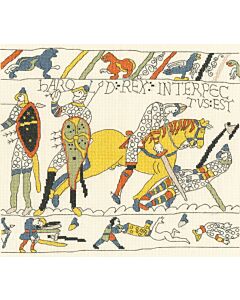 Bothy Threads borduurpakket the demise of king Harold XBT5 telpatroon