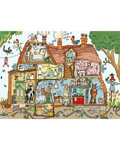 Borduurpakket Bothy Threads  Cut Thru' Old MacDonald XCT36