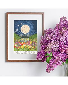 Bothy Threads borduurpakket Flower Moon XDD2 telpatroon