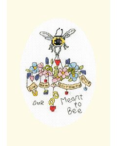 Bothy Threads wenskaart Meant to Bee XGC29 borduren