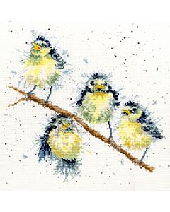 Bothy Threads borduurpakket 'sweet tweet' XHD4 telpatroon