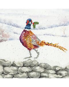 Bothy Threads borduurpakket a festive flourish XHD135 telpatroon