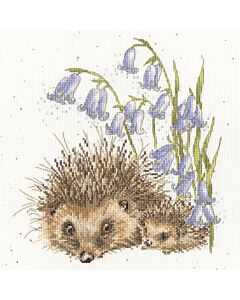 Bothy Threads borduurpakket love and hedgehugs XHD138 telpatroon