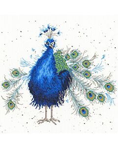 Borduurpakket pauw  van Bothy Threads XHD25