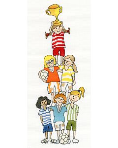 Borduurpakket We're The Champions! van Bothy Threads XJA11