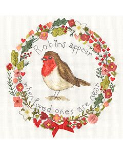 Bothy Threads borduurpakket loved ones are near XLU1 telpatroon