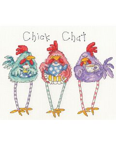 Bothy Threads borduurpakket Thee leuten XMS42 telpatroon