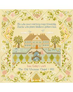 Borduurpakket Moira Blackburn - Bijenkorf  XS16 borduren van Bothy Threads