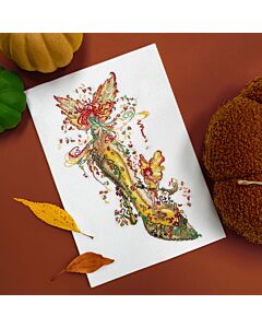 Bothy Threads borduurpakket autumn fall XSK20 telpatroon