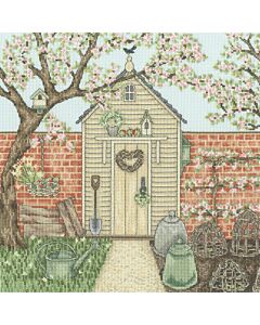 Bothy Threads borduurpakket Tuinhuisje XSS19 telpatroon