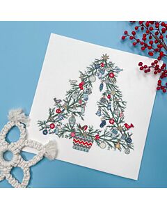 Bothy Threads borduurpakket tree of joy XX23 telpatroon