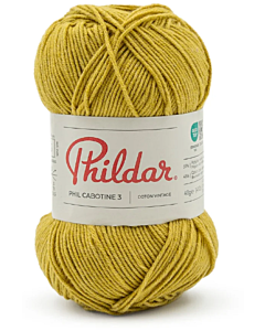 Phildar Phil Cabotine 3 kl.Lichen dore