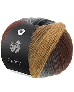 Lana Grossa Candy kleur 8 rood/geel/oranje/groen/blauw/paars/beige