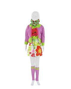 DressYourDoll Zelf Barbiekleren naaien Candy Flower