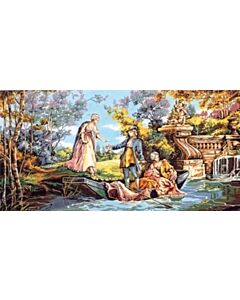 canvas dappere wandeling om te borduren seg de paris 932.56