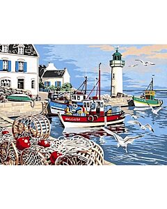 canvas de vissershaven van Seg de Paris 929.279 