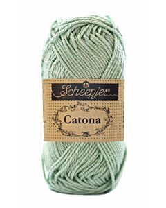Catona katoen van Scheepjes kl.402 Silver Green
