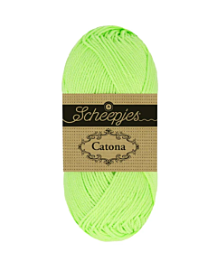 Scheepjes Catona kl.107 (neon groen)