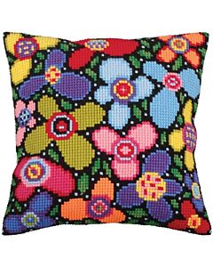 Kussenpakket Flower Glade Collection d'Art als borduurpakket 5259