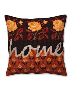 Voorbedrukt kruissteek Kussenpakket Home Collection d'Art 5333