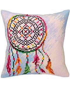 Kussenborduurpakket Dreamcatcher dromenvanger  - Collection d'Art 5365