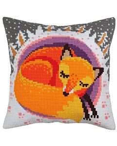 Kruissteek kussenpakket Winter dreams van Collection d'Art 5395