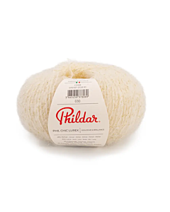 Phildar Phil Chic Lurex kleur Craie (gebroken wit)