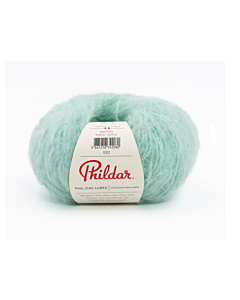 Phildar Phil Chic Lurex kleur Menthol (mint groen)