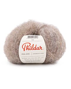 Phildar Phil Chic kleur Taupe Chine (grijsbruin)