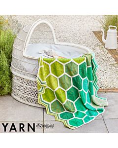 Scheepjes Chlorophyll deken breienvan Stone Washed en River Washed uit Yarn 11