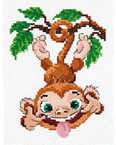  Borduurpakket You will not catch me Aap  - Chudo Igla 