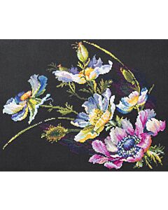 Borduurpakket The Secret of Anemones - Magic Needle met telpatroon.