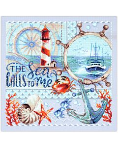 Magic needle borduurpakket 'the sea calls to me..' 540-702 telpatroon