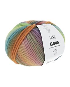 Lang Yarns Cloud kleur 21 (beige/blauw/groen/oranje/rood/geel/lila)