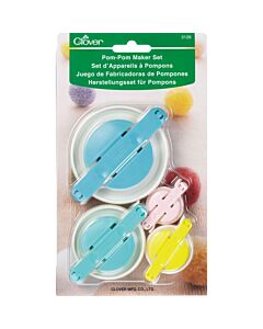 Clover pompom maker 34mm 45 mm 65mm en 85mm