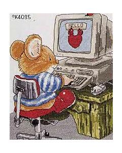 Borduurpakket computer whiz van country companions