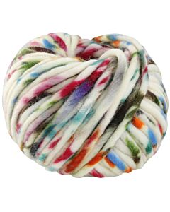 Lana Grossa Confetti kl.203 (creme/paars/groen/bruin/roze/oranje)