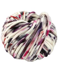 Lana Grossa Confetti kl.205 (creme/zwart/paars/rood) 