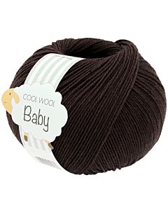 Lana Grossa Cool Wool Baby kl.327 (donkerblauw)