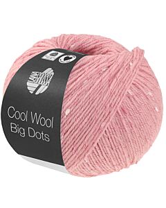 Lana Grossa Cool Wool Big Dots kleur 102 donkerblauw