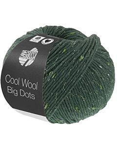 Lana Grossa Cool Wool Big Dots kleur 102 donkerblauw