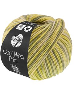 Lana Grossa Cool Wool Print kl.747 (crème/lila)
