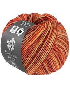 Lana Grossa Cool Wool Vintage kleur 7387 (donkerpaars)