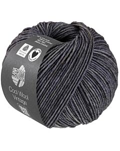 Lana Grossa Cool Wool Vintage kleur 7387 (donkerpaars)